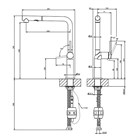 Смеситель для кухни Gessi STELO                                                    
                            60311#031 хром 60311#031