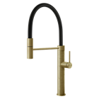 Смеситель для кухни Gessi 316 MECCANICA                                                    
                            60012#727 браш.латунь PVD 60012#727