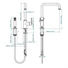 Смеситель для кухни THG                                                     
                            G7C-6181N/D G7C-6181N/D