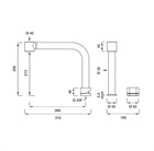Смеситель для кухни CEA Neutra                                                    
                            NEU55 NEU55