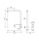 Смеситель для кухни CEA INNOVO                                                    
                            INV84 INV84