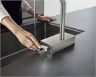 Смеситель для кухни HANSGROHE Aquno Select M81                                                    
                            73830800 сталь 73830800