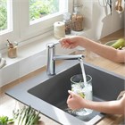 Смеситель для кухни HANSGROHE ZESIS M33                                                    
                            74802000 хром 74802000