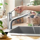 Смеситель для кухни HANSGROHE ZESIS M33                                                    
                            74800000 хром 74800000