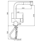 Смеситель для раковины Zucchetti Kitchen                                                    
                            ZXS367 ZXS367
