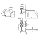 Смеситель для раковины Zucchetti                                                     
                            ZMM679.C51 ZMM679.C51