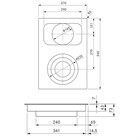 Варочная панель HiLight BORA PKCB3AB All Black PKCB3AB