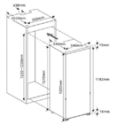 Холодильник  De Dietrich                                                     
                            DRL1240ES DRL1240ES