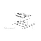 Панель комби-гриль (без упаковки), 1.4 кВт, 29.4*51.9*h4, рамка под сталь EGE 304.1 M