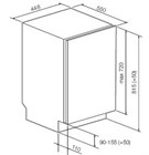 Посудомоечная машина  GRAUDE COMFORT                                                    
                            VGE 45.0 VGE 45.0