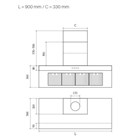 Вытяжка  Ilve Professional Plus                                                    
                            AGQ90 AGQ90