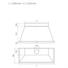 Вытяжка  Ilve Nostalgie                                                    
                            ANB150 ANB150