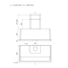 Вытяжка  Ilve MAJESTIC                                                    
                            AM120 AM120